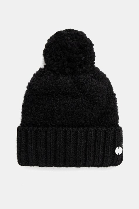 Colmar căciulă de lână culoarea negru, 5029N.5WJ