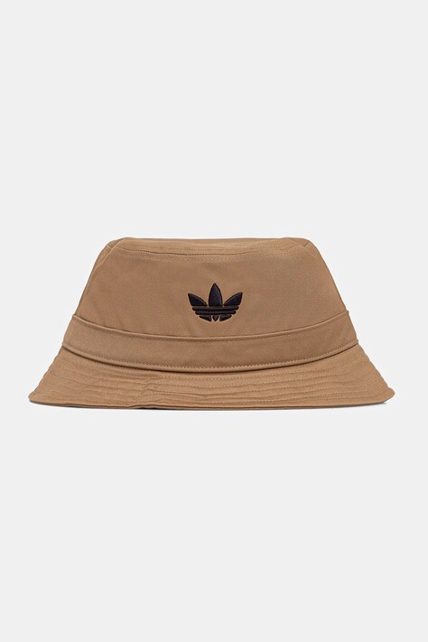 Βαμβακερό καπέλο adidas Originals Adicolor χρώμα: μπεζ, JV9981