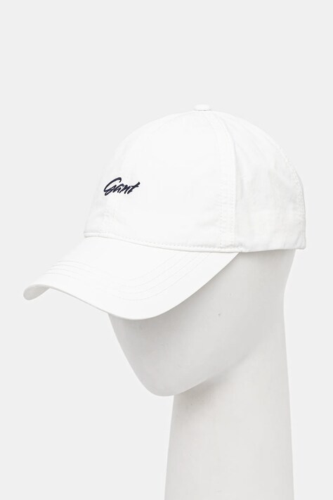Gant czapka z daszkiem kolor biały 9900281