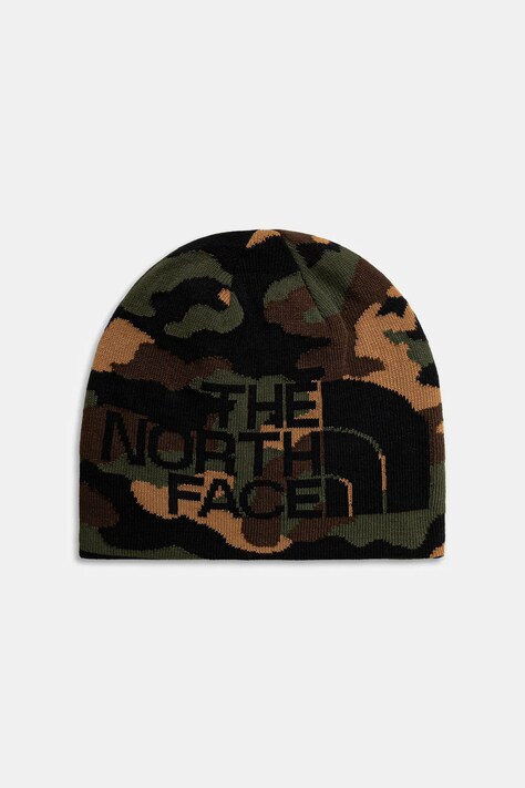 The North Face reversible beanie Reversible Highline Beanie green color NF0A7WLA5IV1