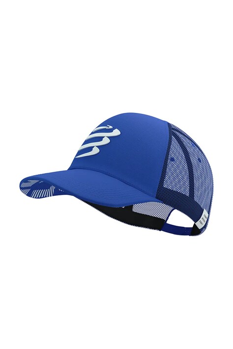 Compressport czapka z daszkiem Trucker kolor fioletowy XHWU419