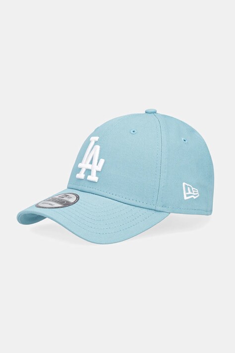 New Era czapka z daszkiem bawełniana 0 kolor turkusowy 60691387