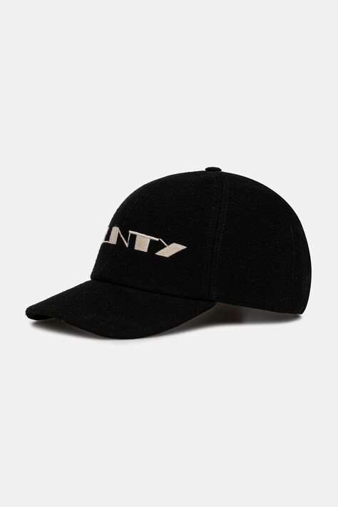Rick Owens DRKSHDW czapka z daszkiem bawełniana Baseball Cap kolor czarny DA02E7478.BMOEM6