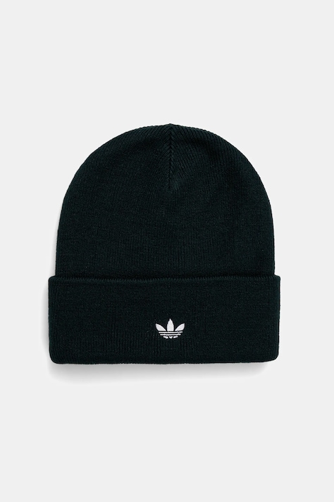 Шапка adidas Originals Adicolor Cuff колір зелений  JZ4983