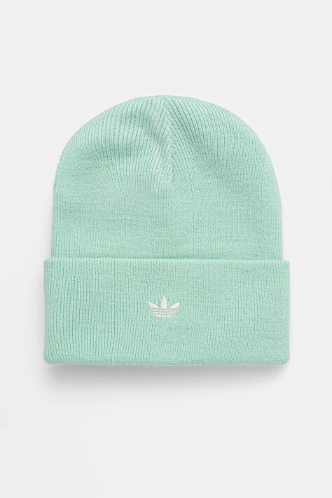 adidas Originals czapka Adicolor Cuff kolor turkusowy KB3011