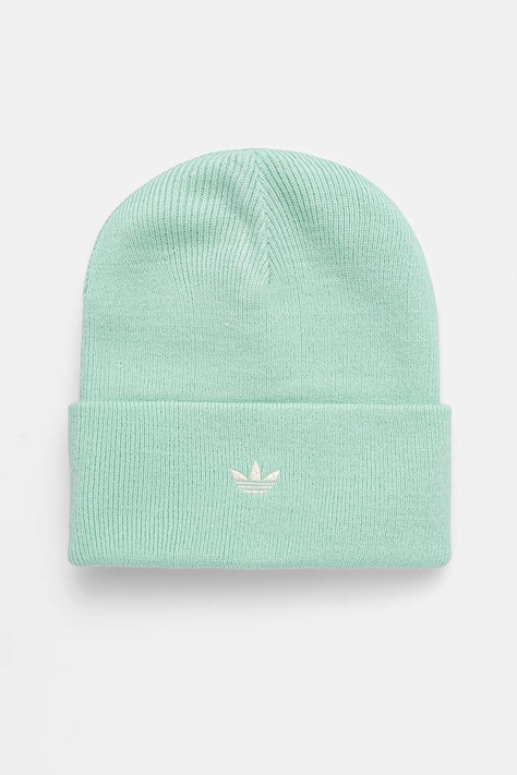 Шапка adidas Originals Adicolor Cuff колір бірюзовий  KB3011