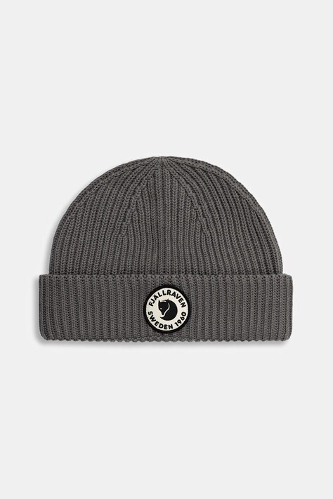 Шапка с добавлением шерсти Fjallraven 1960 Lite цвет серый  F13100234