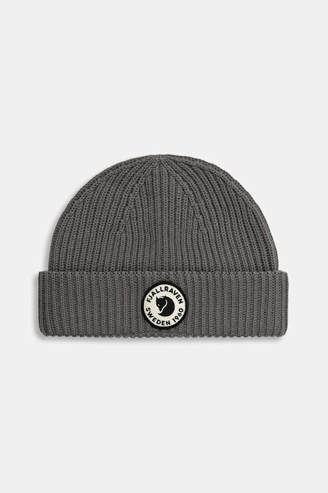 Шапка с вълна Fjallraven 1960 Lite в сиво  F13100234