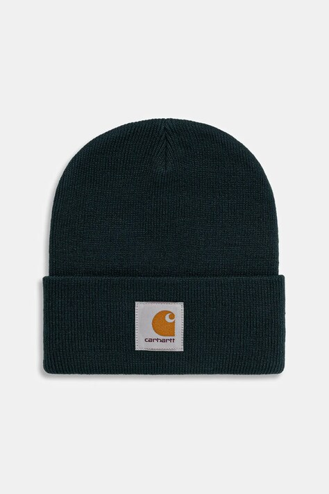 Carhartt WIP czapka Short Watch Hat kolor zielony I017326.05AXX
