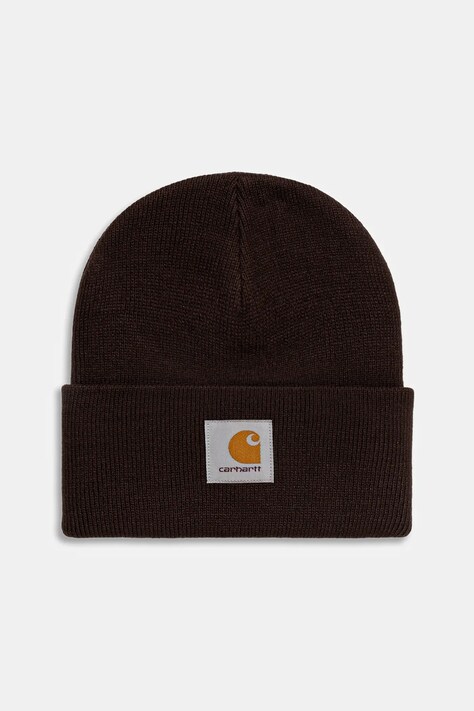 Carhartt WIP czapka Acrylic Watch Hat kolor brązowy I020222.33HXX