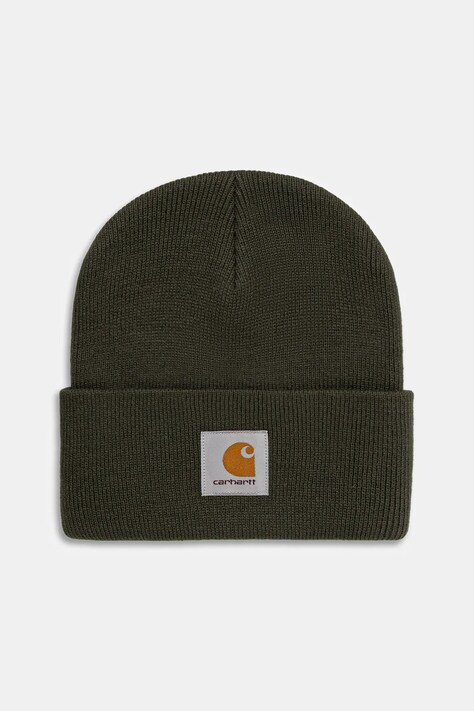 Carhartt WIP czapka Acrylic Watch Hat kolor zielony I020222.2ZXXX