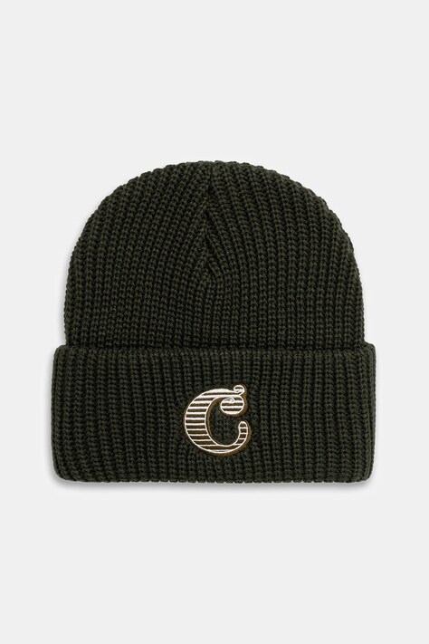 Carhartt WIP czapka Cold World Beanie kolor zielony I035604.2ZXXX