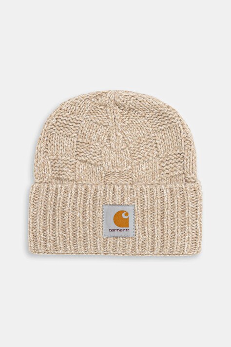 Carhartt WIP czapka z dodatkiem wełny Kyloe Beanie kolor beżowy I035451.3DAXX