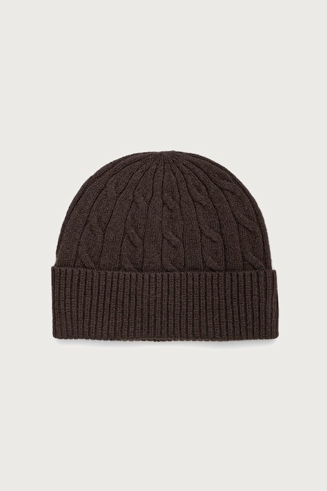 Gant czapka wełniana brązowa 4910058