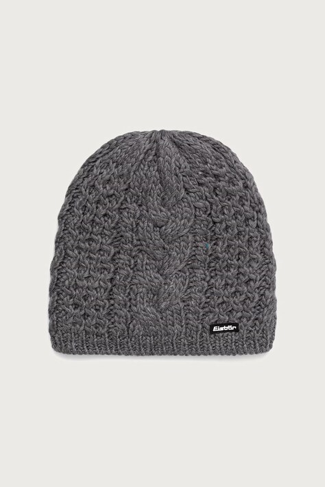 Eisbar Czapka beanie z wełną Afra MÜ szara E75040