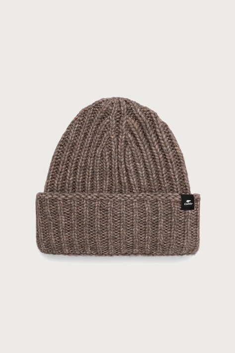 Eisbar Czapka z wełną merino Leia OS MÜ brązowa E31005