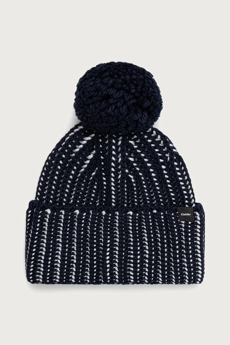Eisbar Czapka beanie z wełną Ronda Pompon MÜ czarna E30977