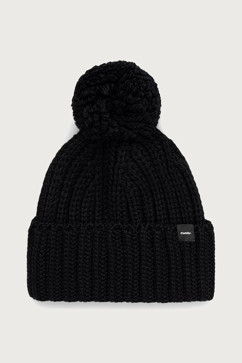 Eisbar Czapka beanie z wełną Ronda Pompon MÜ czarna E30977
