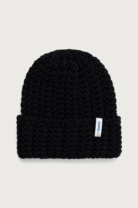 Eisbar Czapka beanie wełniana Selda MÜ czarna E31025