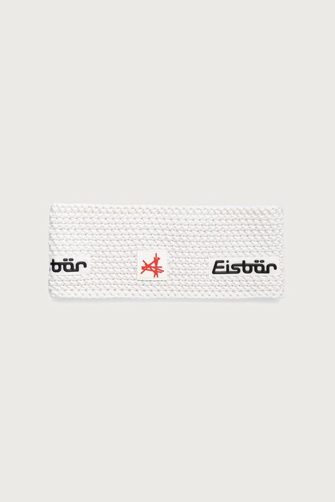 Eisbar Opaska na głowę z wełną merino Jamies STB SA biała E37045