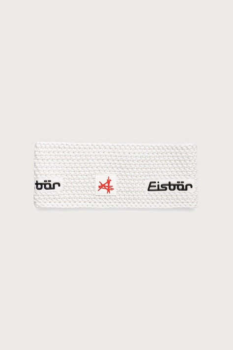 Eisbar Opaska na głowę z wełną merino Jamies STB SA biała E37045