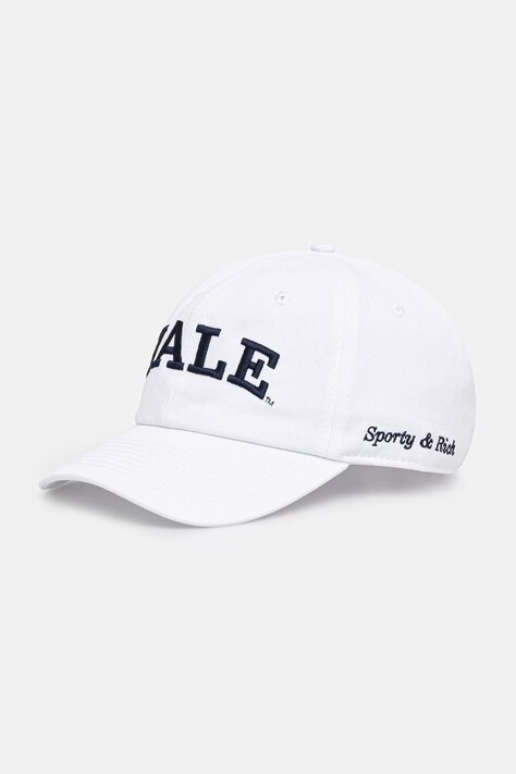 Sporty & Rich Yale Classic kolor biały AC079611678WH01