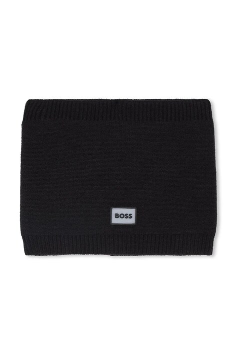 BOSS passamontagna colore nero J52635
