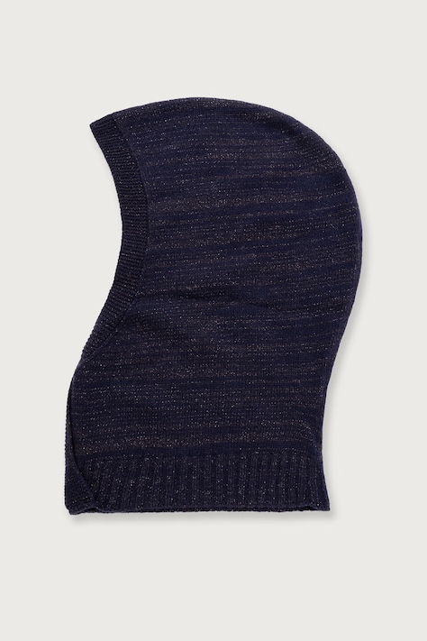 Missoni Kapucňa dámska s vlnou tmavomodrá PM00WMDA372