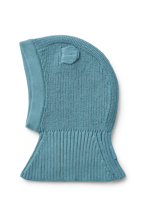 Бавовняна балаклава Liewood Hanibal Balaclava колір бірюзовий LW20101
