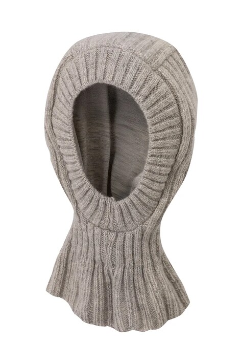 Jamiks cagulă pentru copii cu alpaca GRIFFIN culoare gri JZI263