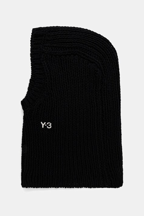Y-3 kominiarka Knit Hood kolor czarny JX8310