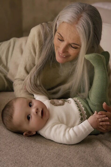 Kojenecká sada Mayoral Newborn zelená barva, 2563