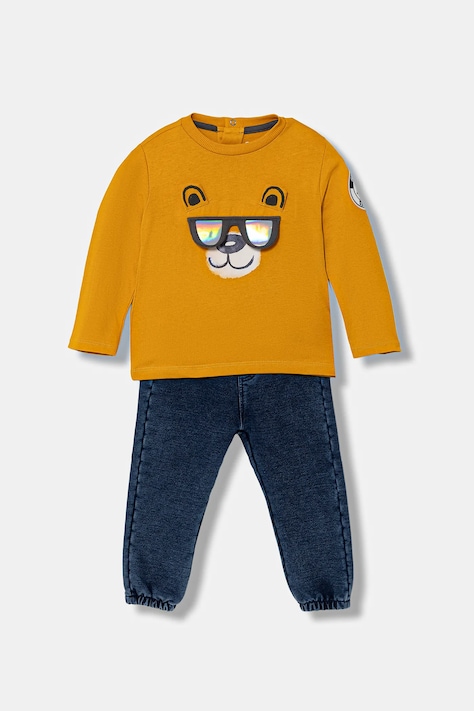 Σετ μωρού Guess 2-pack χρώμα: κίτρινο, I5BG06 I3Z14