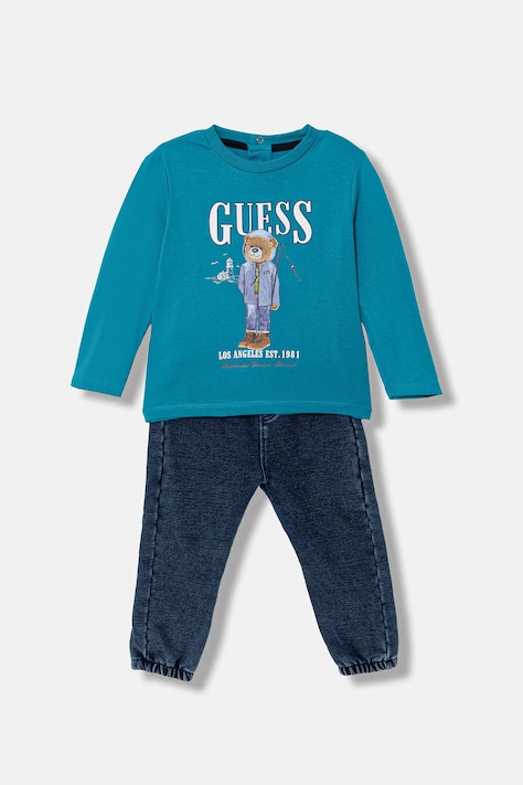 Guess compleu bebe culoarea turcoaz, I5BG13 I3Z14