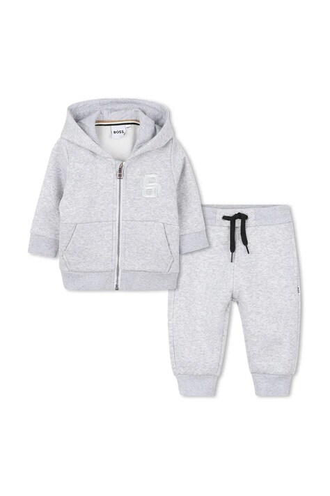 Trenirka za bebe BOSS boja: siva, J52479