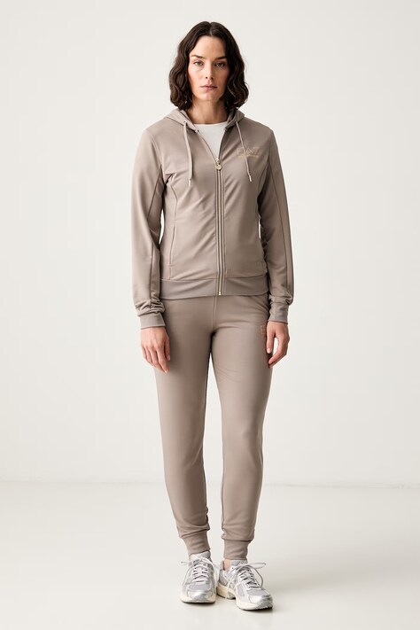EA7 Emporio Armani komplet dresowy damski brązowy TJ9RZ.8NTV51