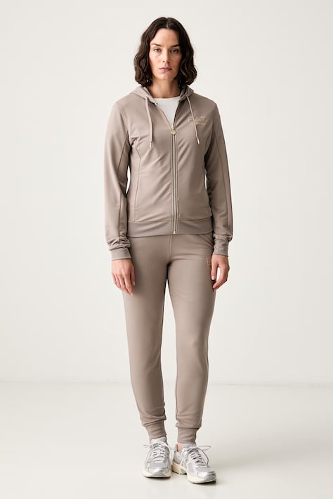 EA7 Emporio Armani komplet dresowy damski brązowy TJ9RZ.8NTV51