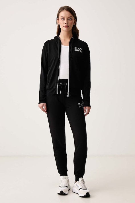 EA7 Emporio Armani Komplet dresowy damski czarny TJ9RZ.8NTV51