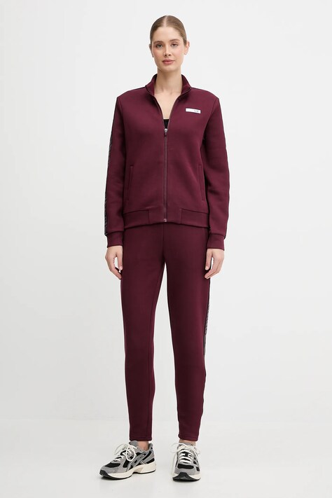 Спортивный костюм EA7 Emporio Armani цвет бордовый AF13151.7W000680
