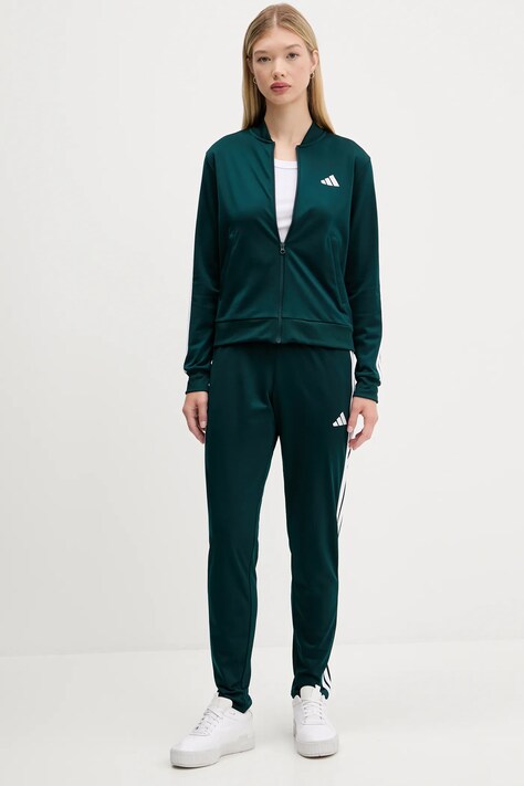Спортивный костюм adidas Essentials цвет зелёный JX0505