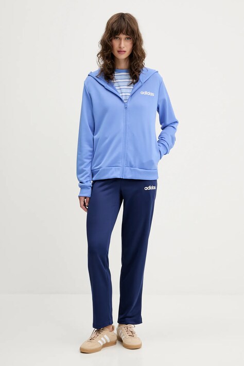 adidas dres Linear damski kolor fioletowy JX0521