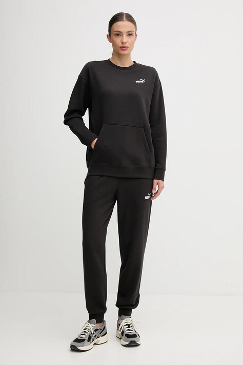 Puma dres damski kolor czarny 688160