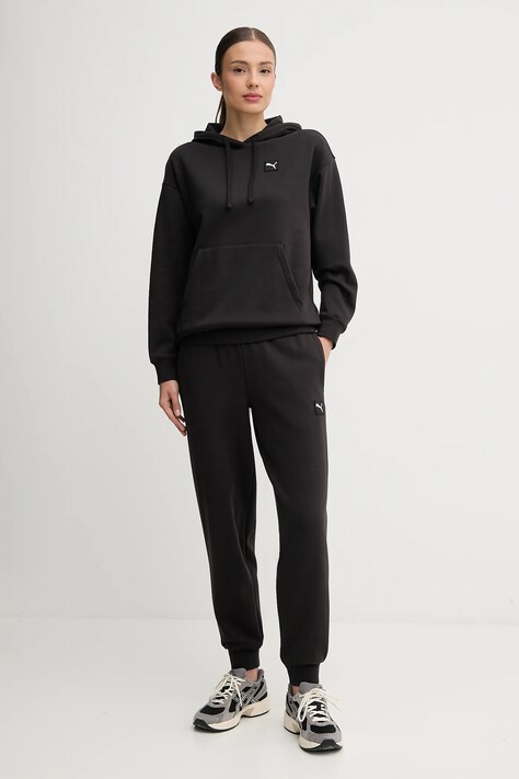 Puma dres damski kolor czarny 689346