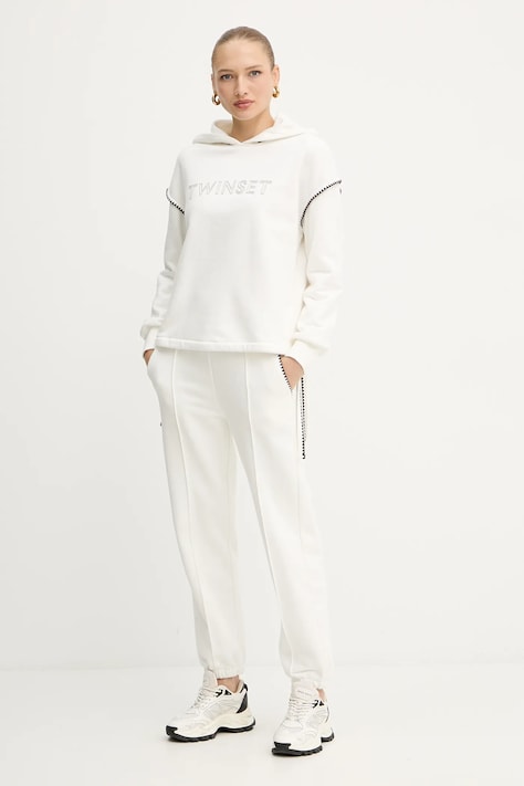 Tepláková souprava Twinset dámská, béžová barva, 252LI2JAA