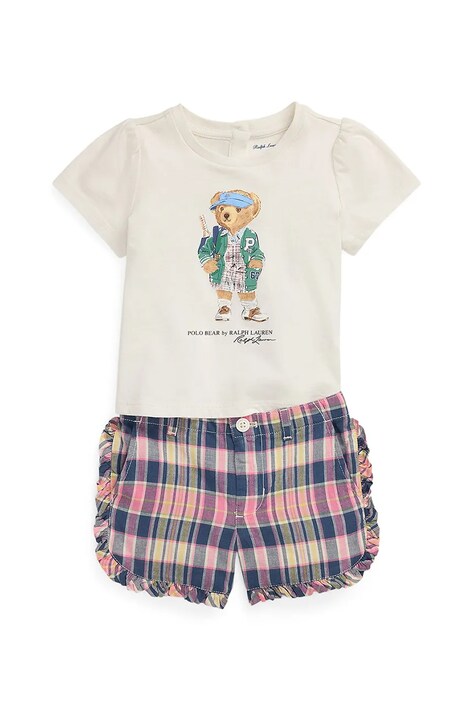 Polo Ralph Lauren compleu culoarea bej, 310982152001