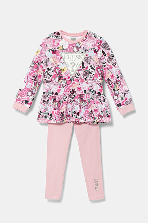 Guess compleu copii culoarea roz, K5YG01 KA6R4
