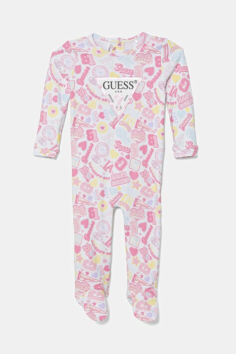 Guess śpioszki bawełniane niemowlęce S5YG01 KA6W4