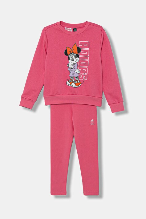 adidas dres dziecięcy kolor różowy JL9201