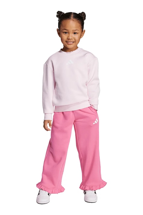 adidas dres dziecięcy kolor różowy JX0200