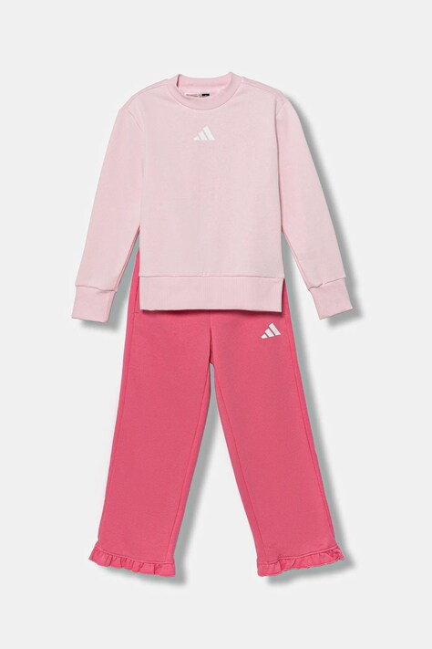 adidas dres dziecięcy kolor różowy JX0200